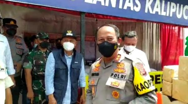 Kapolda Jabar Tinjau Persiapan Pos Pam Mudik Lebaran 2022 Jalur Selatan