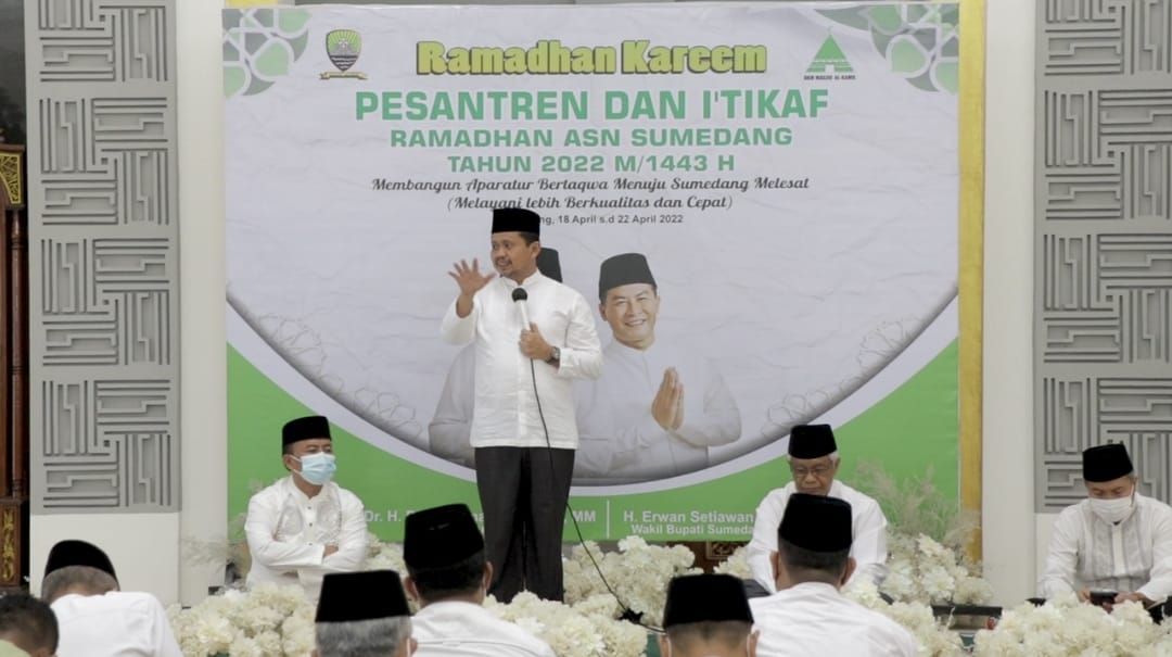 Bekali ASN Sumedang dengan Ilmu Agama, Pemda adakan Pesantren dan I’tikaf Ramadan