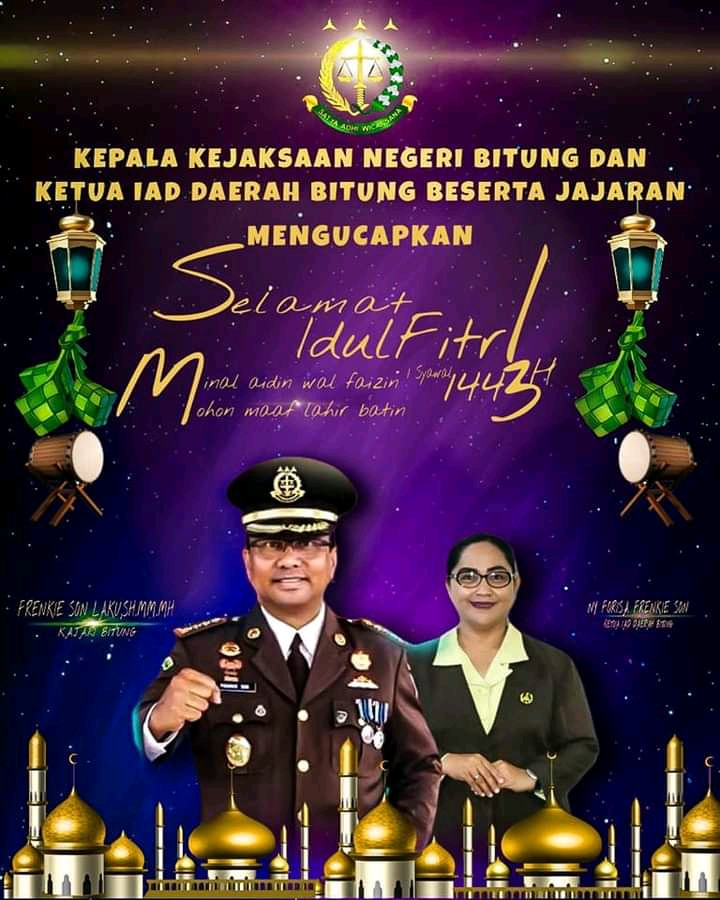 Selamat Hari Raya Idul Fitri 1443H / 2022M