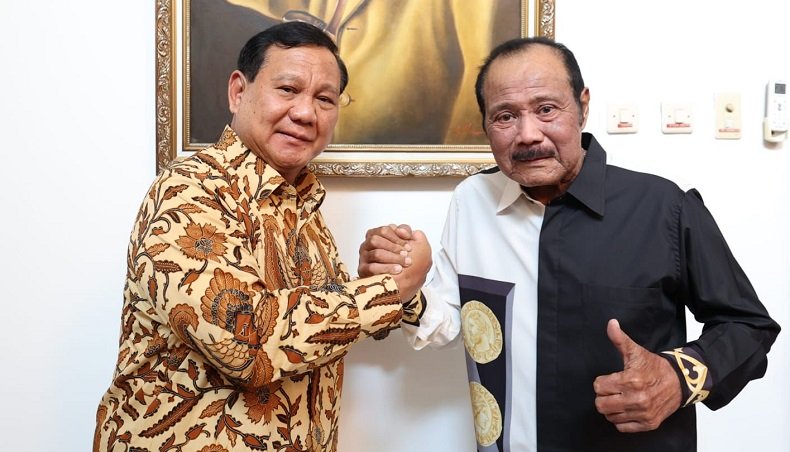 Prabowo Subianto Jenguk Mantan Komandannya