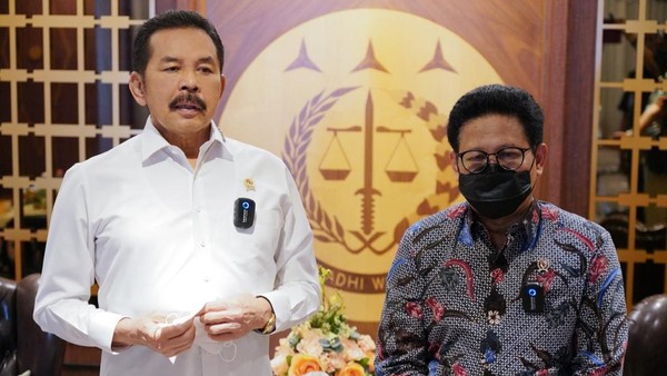 Jaksa Agung Bertemu Mendes Abdul Halim