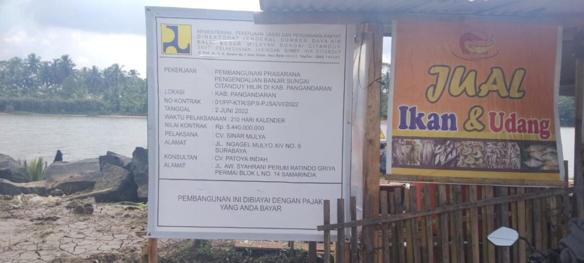 Proyek Pengendali Banjir CV Sinar Mulya Langgar K3