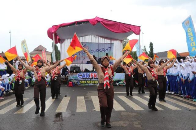 SMPN 5 Cilacap Meriahkan Pentas Seni Spenma Dahsyat