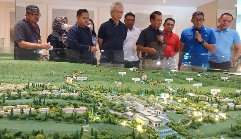 Sandiaga Uno Kunjungan Kerja ke KEK Lido Bogor