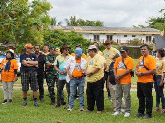 Tarik Simpatik Masyarakat, Dinas PU Kabupaten Sukabumi Mancing Bersama