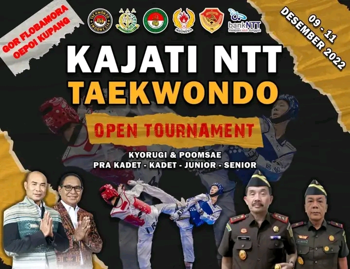 Kajati NTT Open Turnamen Taekwondo