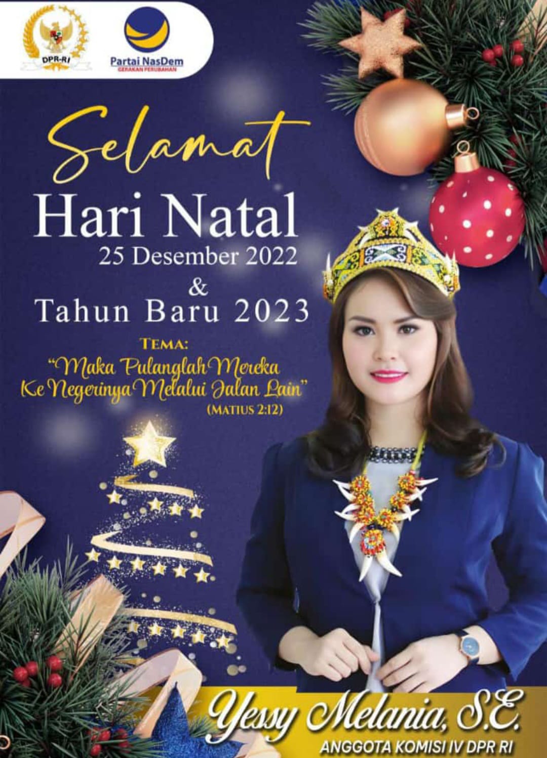 Selamat Natal & Tahun Baru