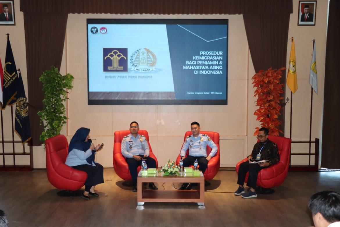 Sosialisasi Izin Tinggal Keimigrasian Bagi Mahasiswa Asing Di Wilayah Kerja Kantor Imigrasi Cilacap