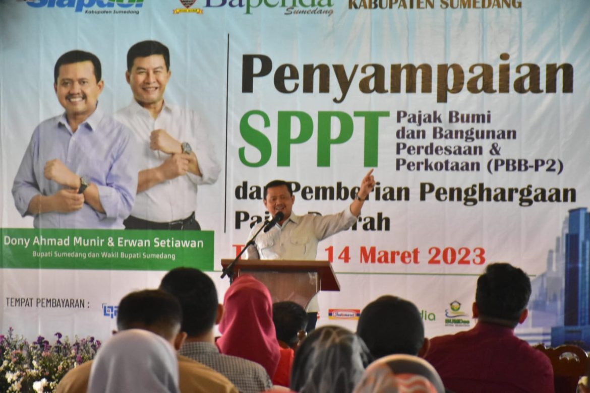 Pemkab Sumedang Bebaskan PBB untuk Warga Miskin Ekstrem
