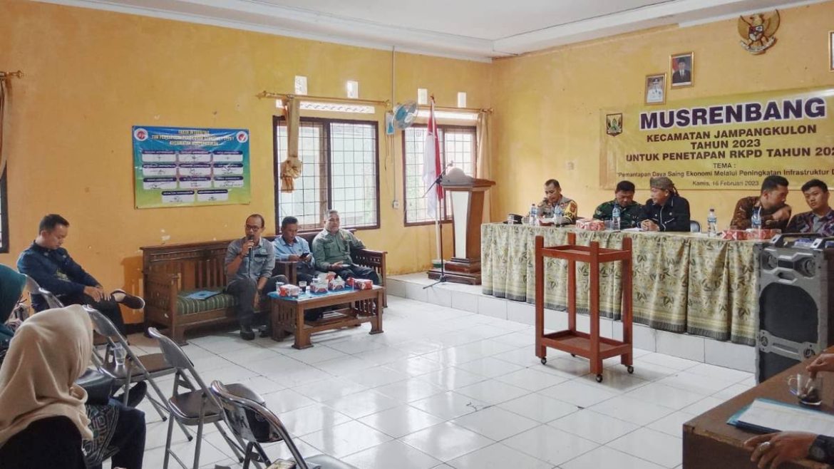 Kutipan Kepala UPTD PU Jampangkulon Saat Musrembang