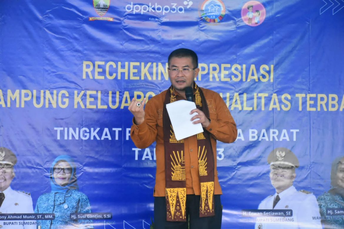 Desa Pangadegan Rancakalong, Wakili Sumedang Pada Lomba Apresiasi Kampung KB Tingkat Provinsi