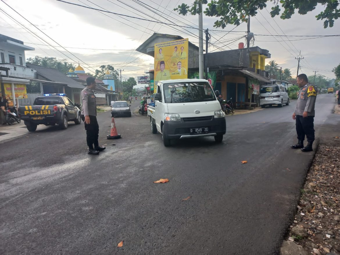 Polres Pangandaran Pantau Arus Lalulintas Jelang Berbuka Puasa