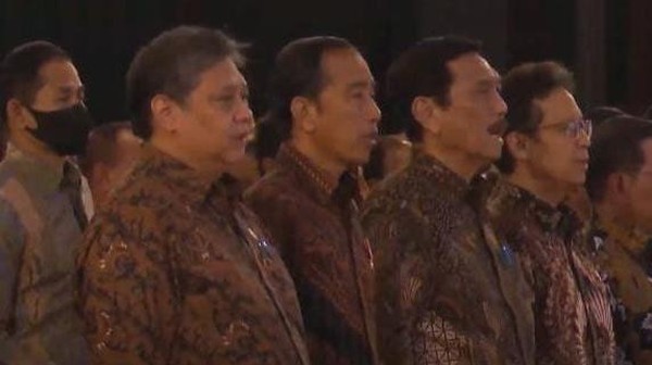 Jokowi Hadiri PPKM Award 2023 di Kemenkeu