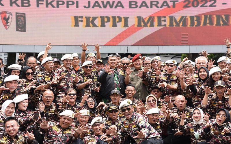 Pangdam III/Siliwangi Hadiri Pelantikan Pengurus FKPPI