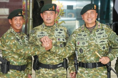 Pangkostrad Maruli Simanjuntak Pimpin Sertijab Pangdivif 3 Kostrad