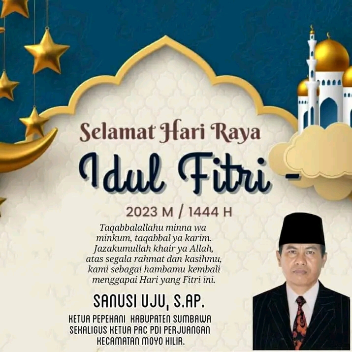 Selamat Hari Raya Idul Fitri 1444 H