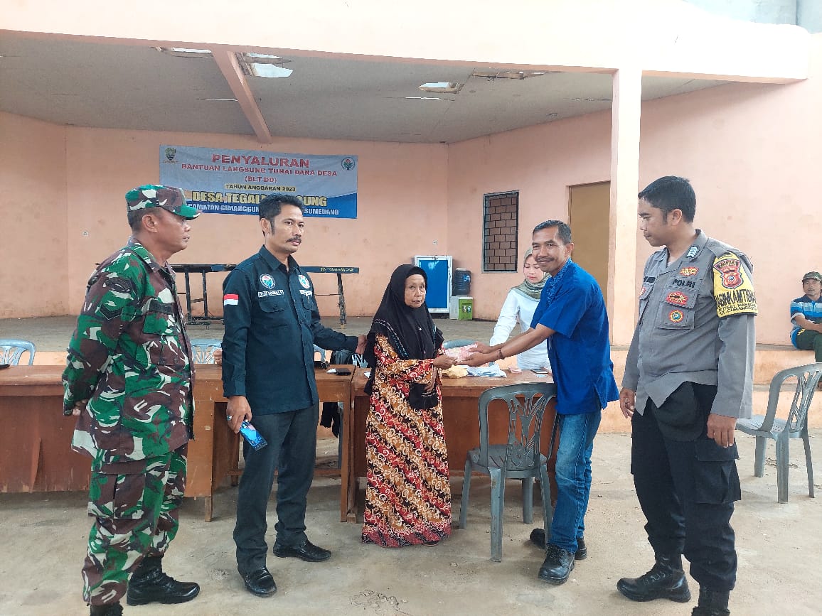 Pemdes Tegalmanggung Realisasikan Penyaluran BLT DD Tahap Pertama TA 2023