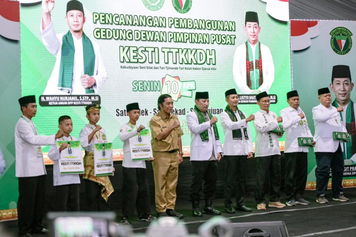 Pembangunan Gedung DPP TTKKDH Jadi Wadah Persatuan Pencak Silat 