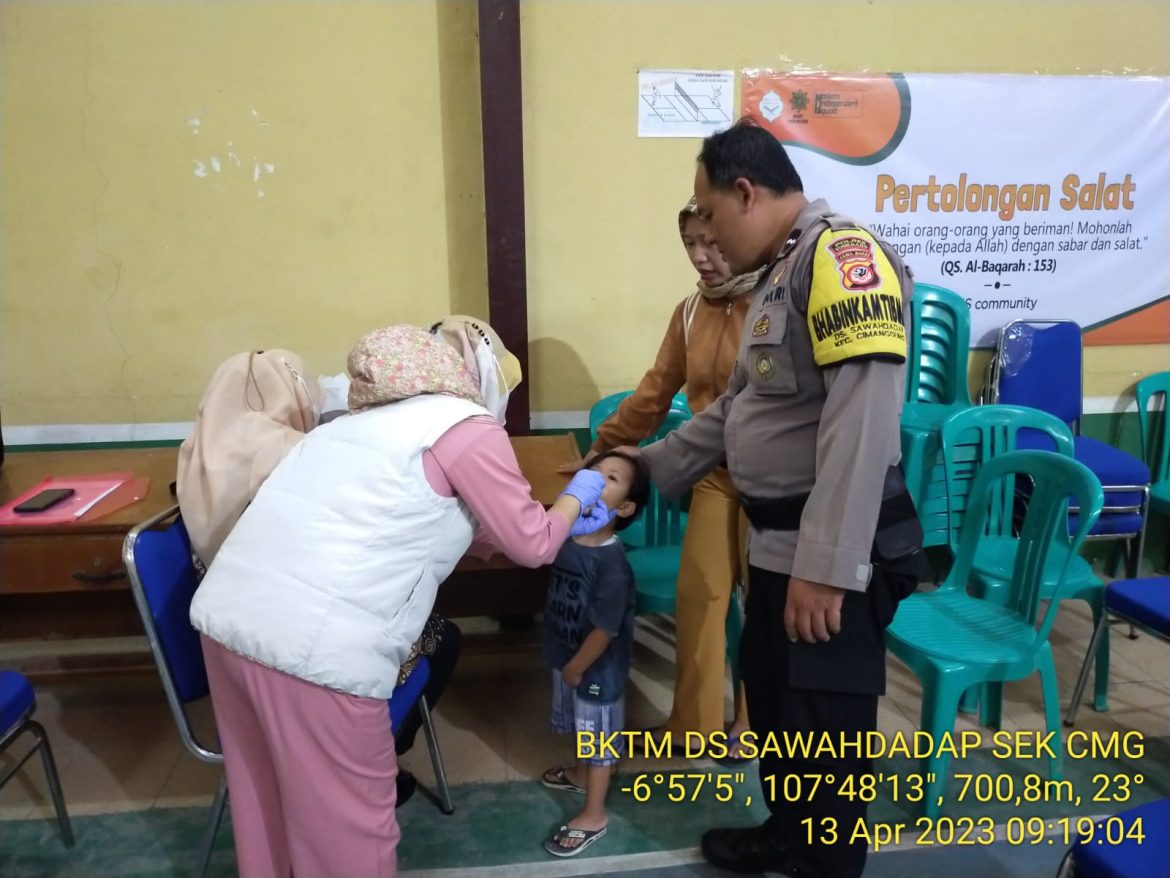 Monitoring Pemberian PIN Polio Susulan 