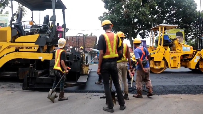 Jelang Mudik, Pemantapan Jalur Selatan Ruas Ciamis Dikebut