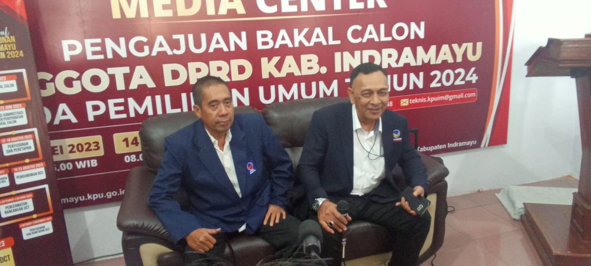 Daftarkan Bacaleg di KPU DPD Partai Nasdem Indramayu Optimis Targetkan 10 Kursi Lebih