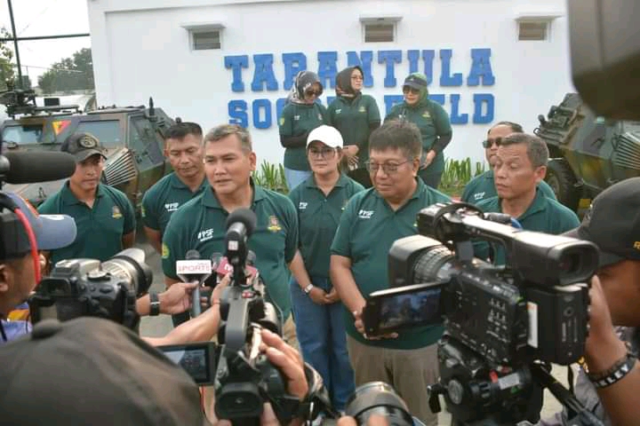 Pangdam III/Siliwangi Resmikan Tarantula Soccer Field