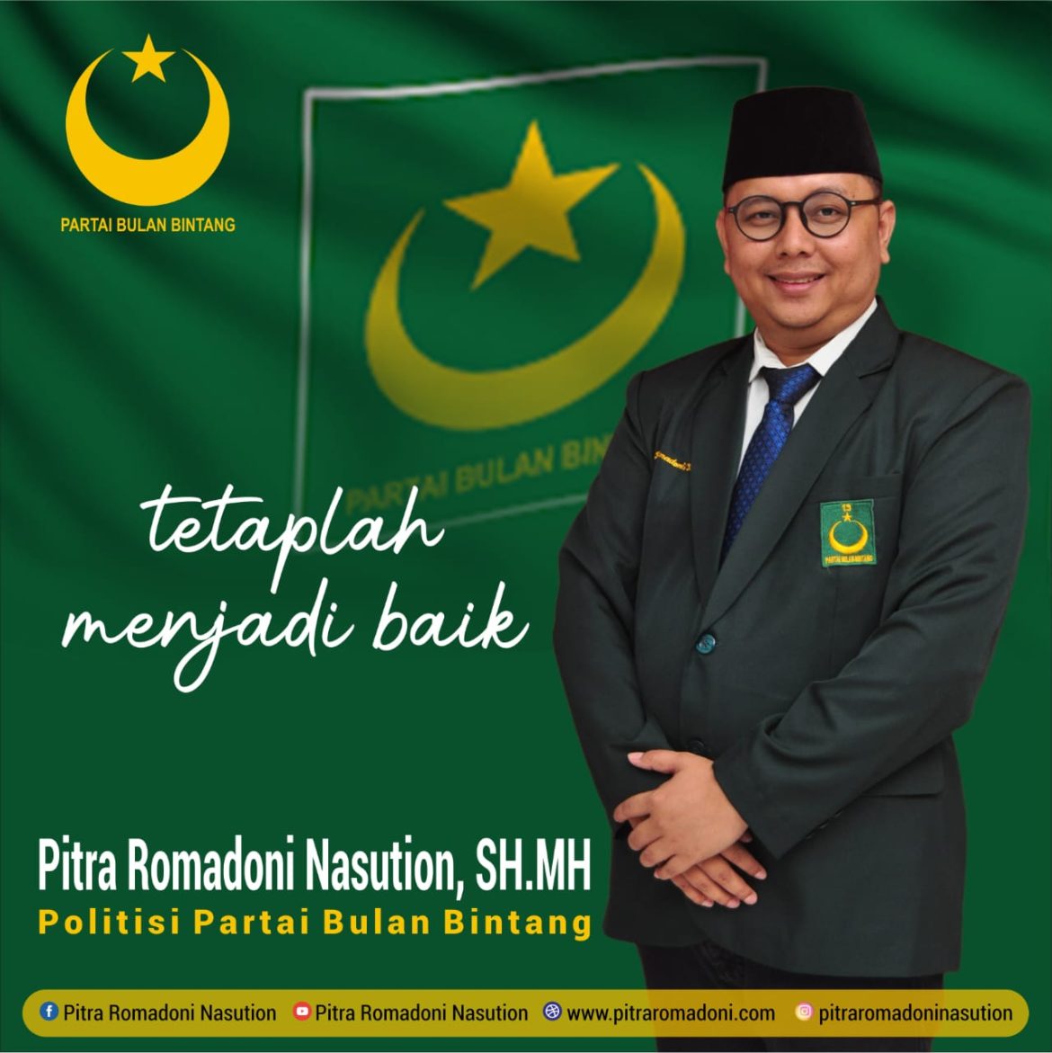 Politisi PBB Pitra Romadoni Nasution Apresiasi Pencopotan Kadis PUPR Sumut