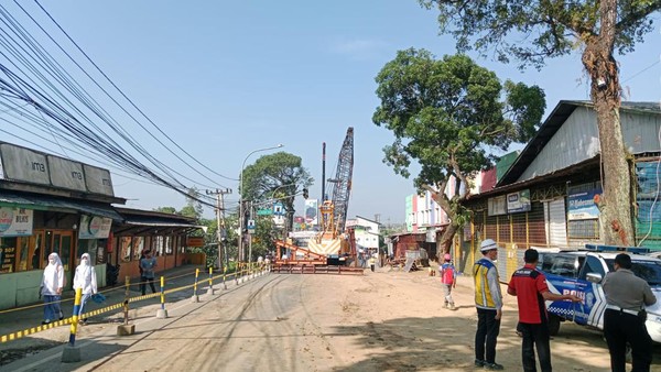 Jembatan Cikereteg Bogor Ditutup Lagi Selma 8 Hari