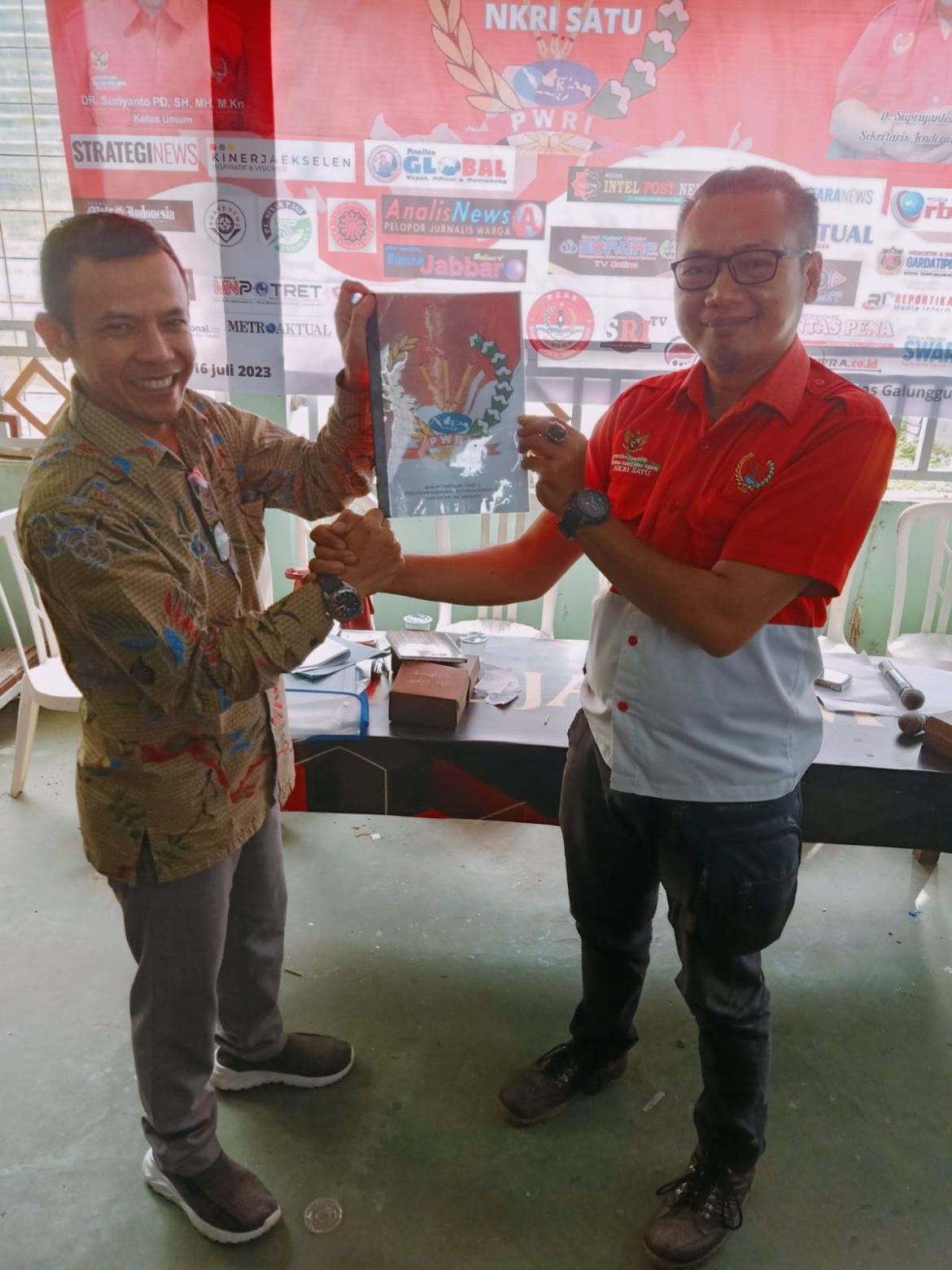 Chandra F Simatupang Terpilih Sebagai Ketua PWRI DPC Kabupaten Tasikmalaya