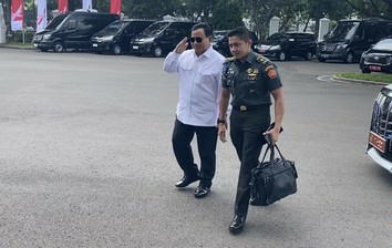 Prabowo Dipanggil Jokowi di Istana Kepresidenan