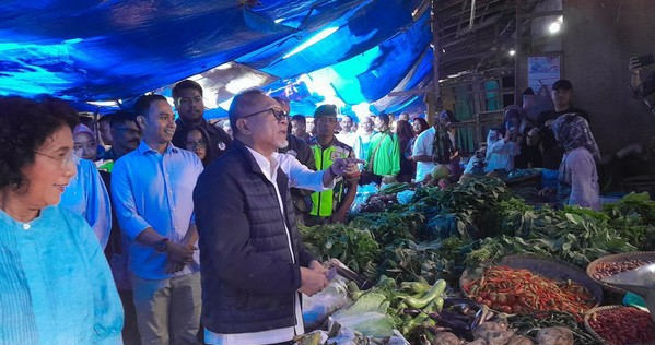 Mendag Blusukan ke Pasar Pananjung Pangandaran