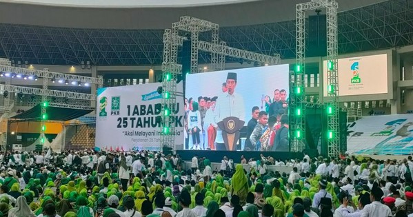 Jokowi: Sekarang Ini PKB Masuk Partai Besar