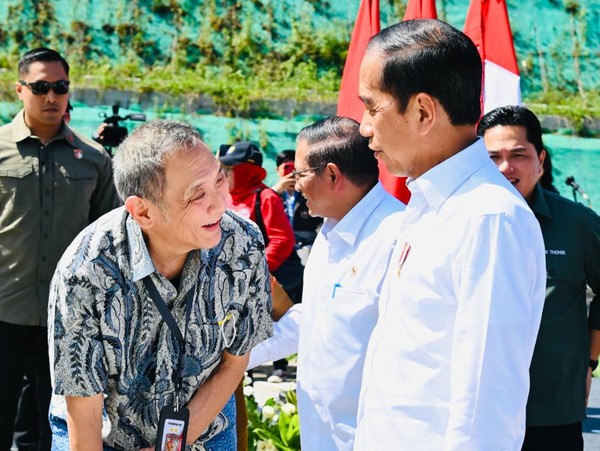 Jusuf Hamka Ikut Jokowi Resmikan Tol Cisumdawu