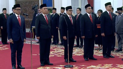 Daftar Lengkap Menteri dan Wakil Menteri Baru Jokowi