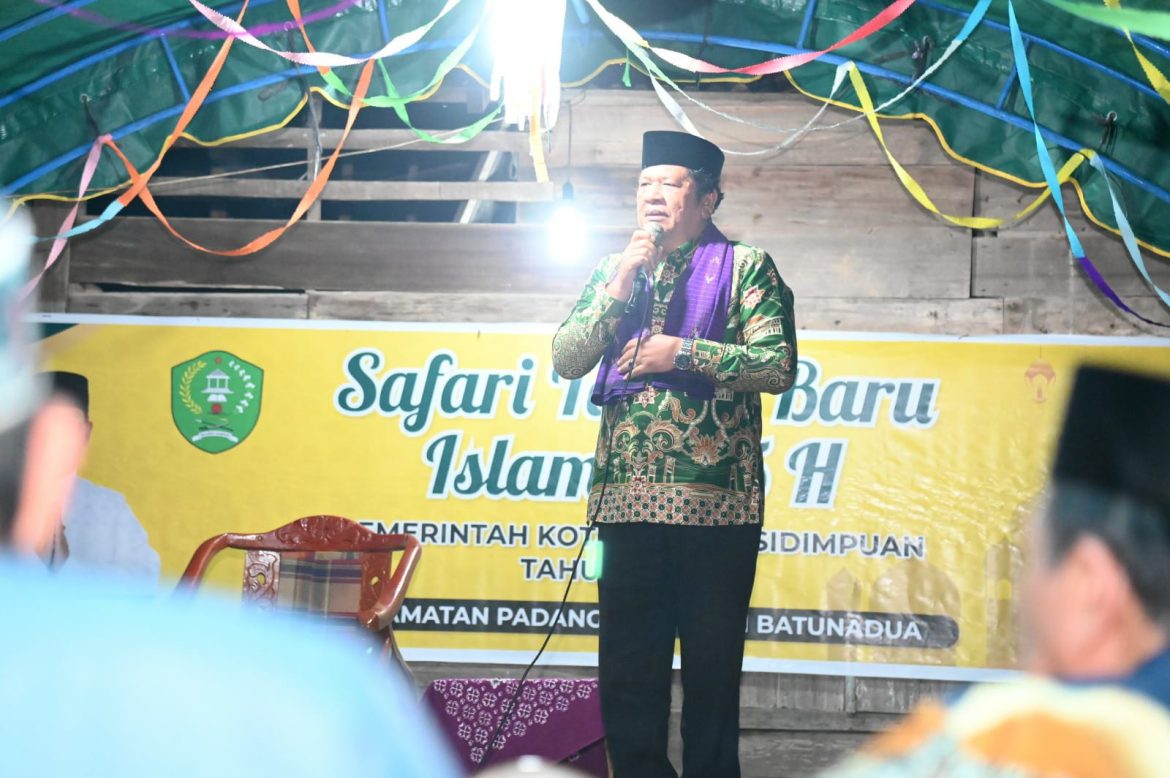 Safari Muharram Walikota Padangsidimpuan ke Desa Baruas