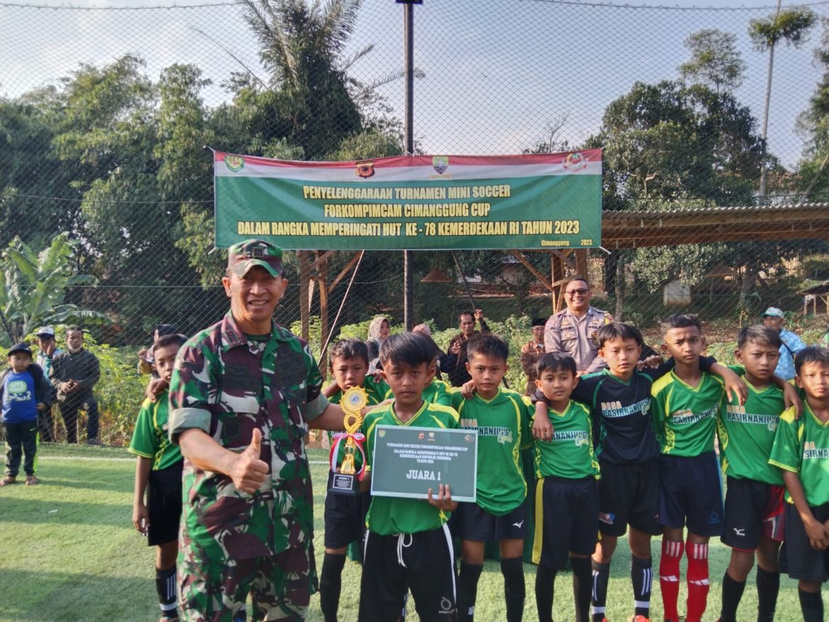 Pembukaan Turnamen Mini Soccer Forkopimcam Cimanggung