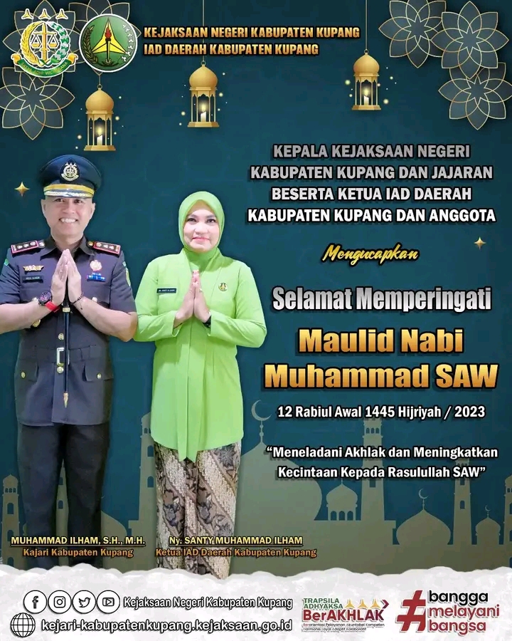 Selamat Memperingati Maulid Nabi 1445 H