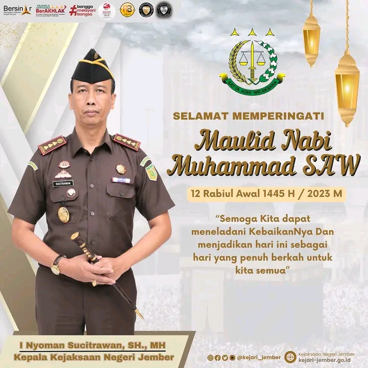 Selamat Memperingati Maulid Nabi 1445 H