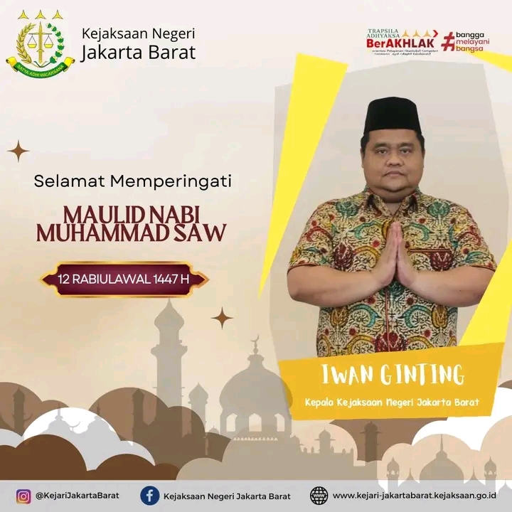 Selamat Memperingati Maulid Nabi 1445 H