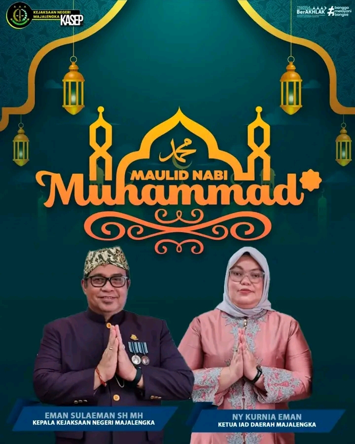 Selamat Memperingati Maulid Nabi Muhammad SAW 1445 H