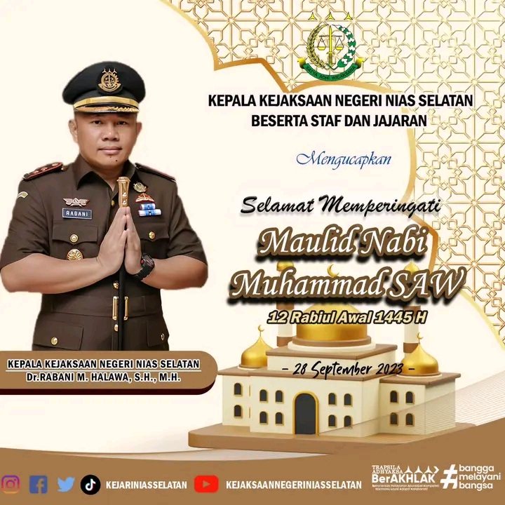 Selamat Memperingati Maulid Nabi