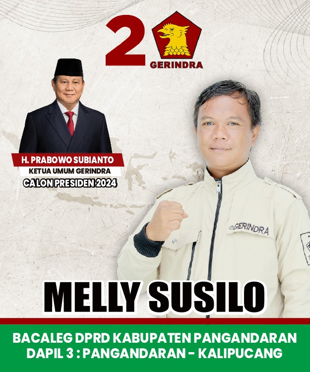 Melly Susilo Putra Daerah Maju Bacaleg DPRD Pemilihan Dapil 3 Dari Partai Gerindra