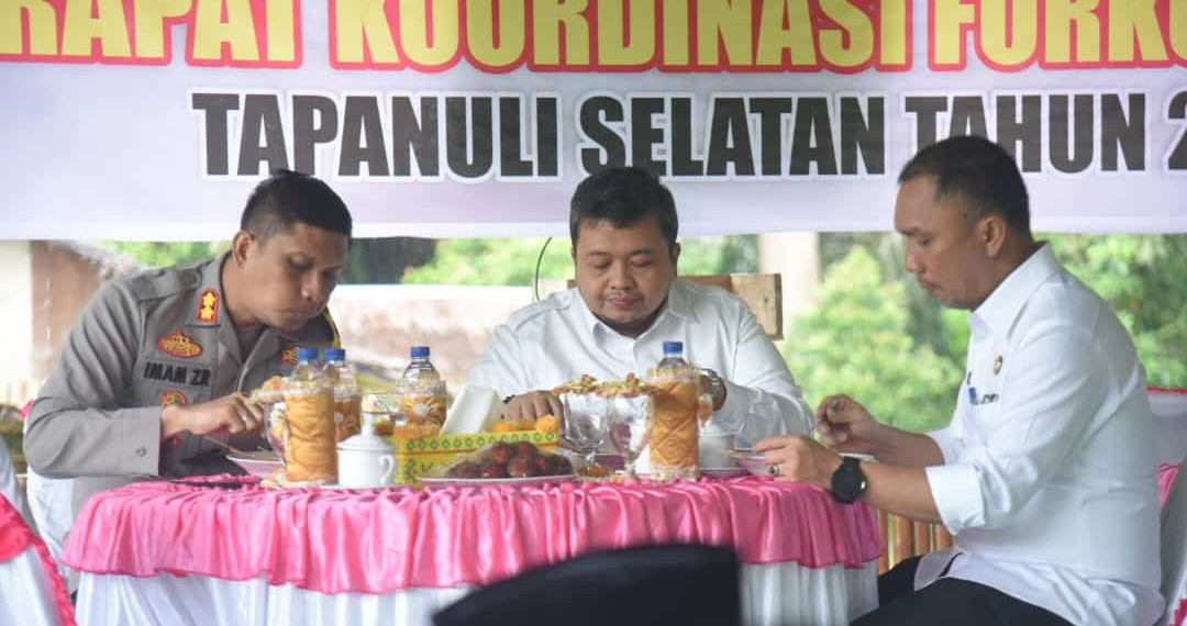 Forkopimda Kabupaten Tapsel Gelar Rakor dan Miko Bersama Masyarakat