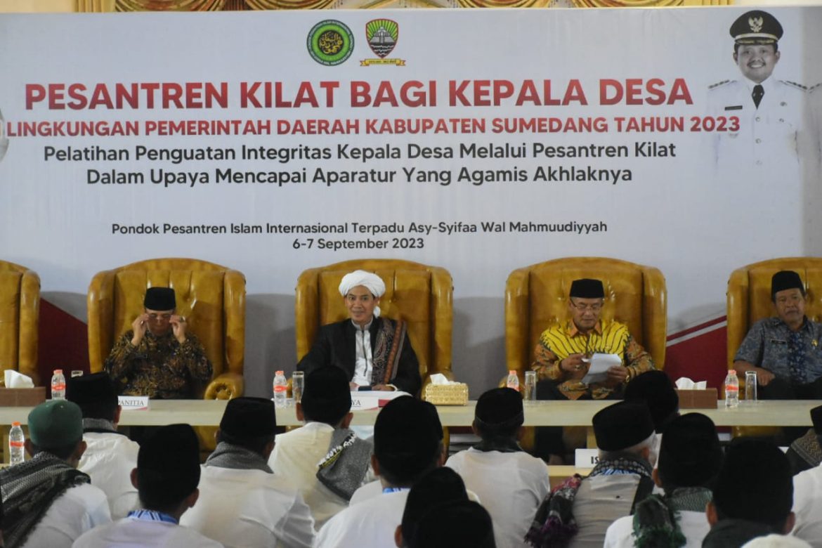 Peski Aparatur Desa, Dibuka Bupati Ditutup Wabup