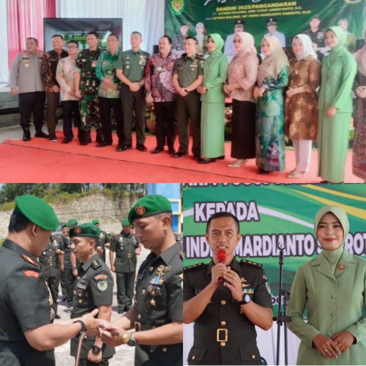 Pisah Sambut Komandan Kodim 0625 Pangandaran 