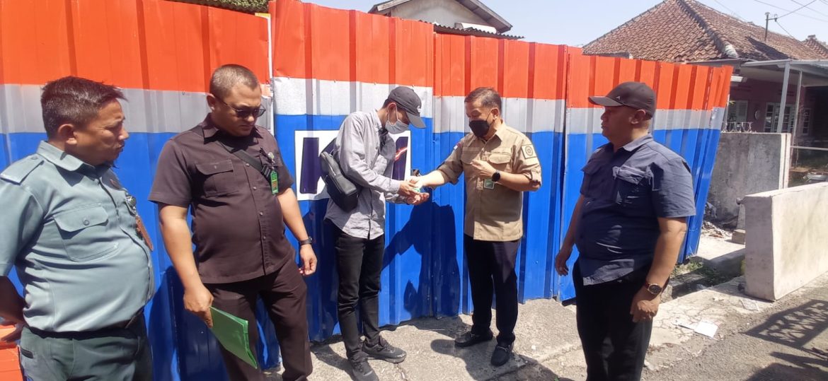 39 Objek Tanah Milik PT KAI di Jatayu Bandung Dieksekusi