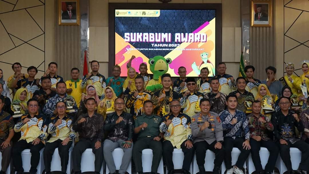 Sukseskan HJKS, 110 Orang Dianugerahi Penghargaan Oleh Pemkab Sukabumi