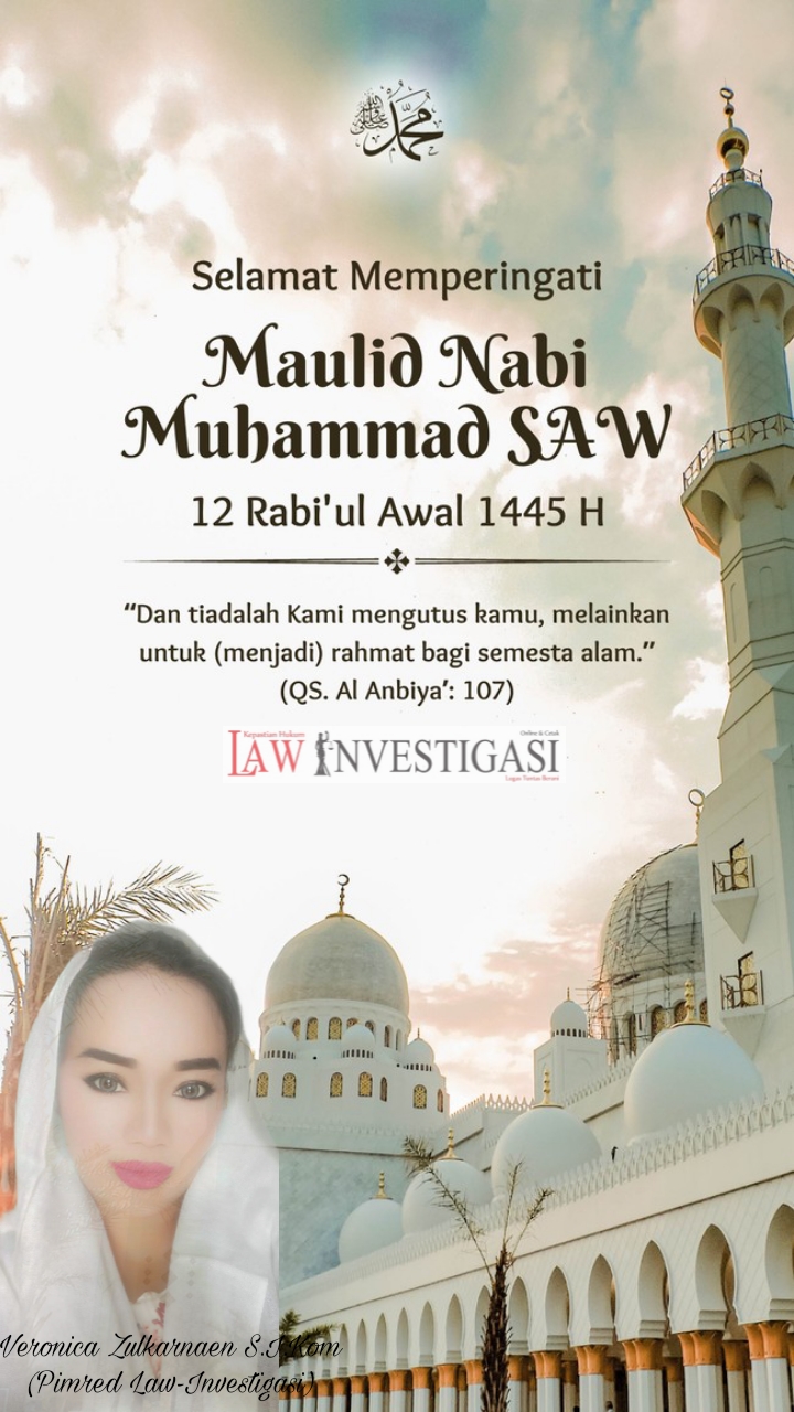 Selamat Memperingati Maulid Nabi Muhammad SAW 1445 H