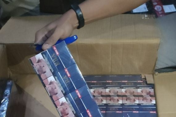 Bea Cukai Malang Sita Ratusan Ribu Rokok Ilegal Siap Edar