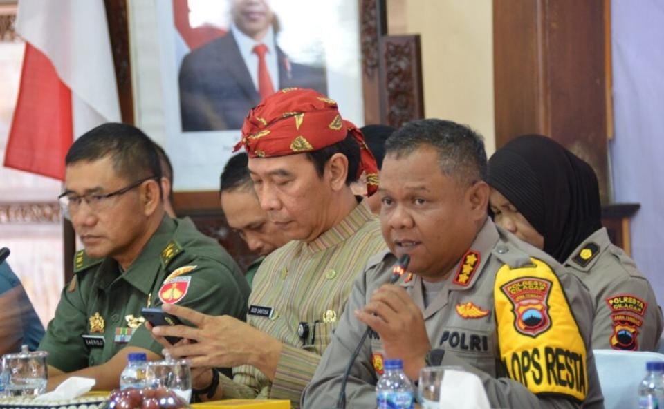 Rakor Lintas Sektoral Mantap Brata Candi, TNI-Polri Siap Amankan Pemilu 2024